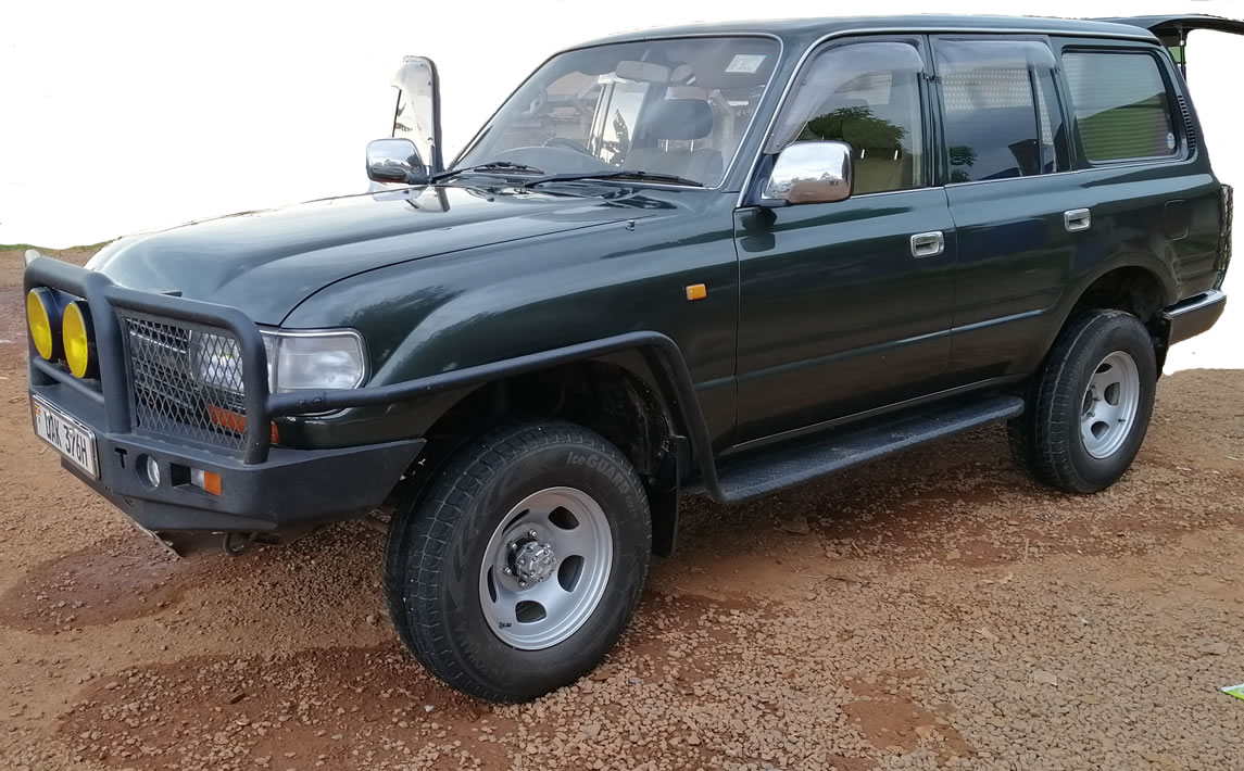 Landcruiser GX with a driver Manual Transmission