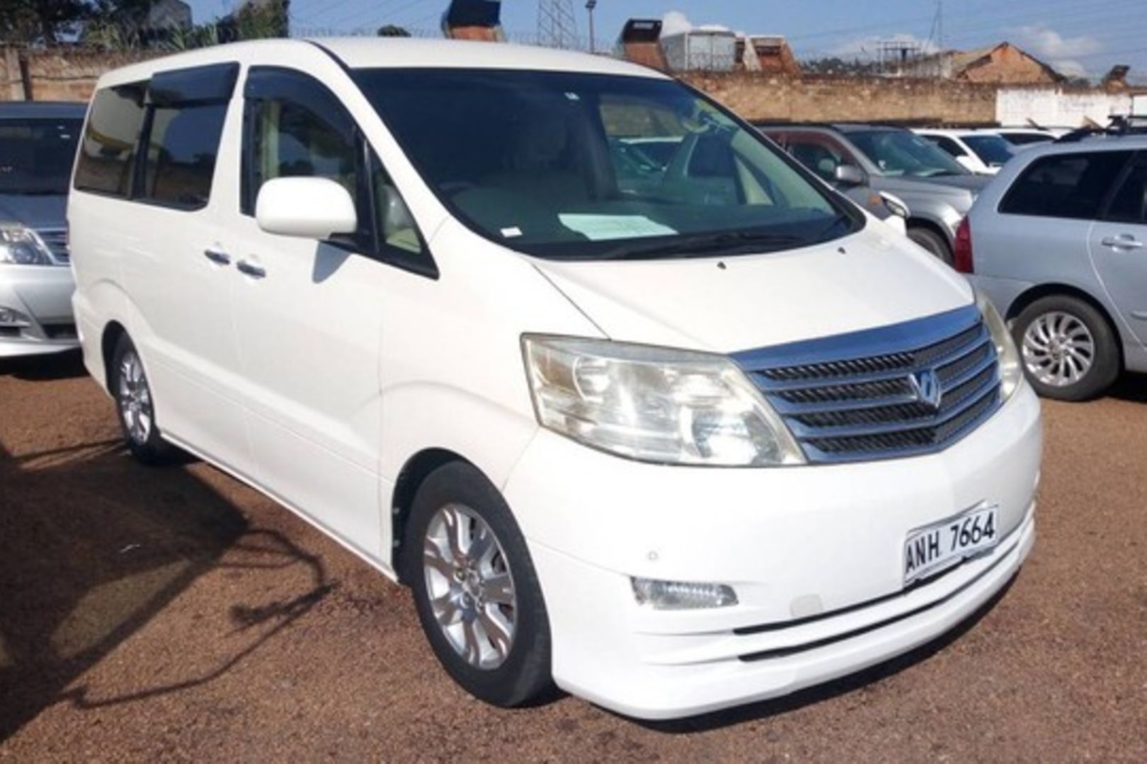 Alphard rental with a driver
