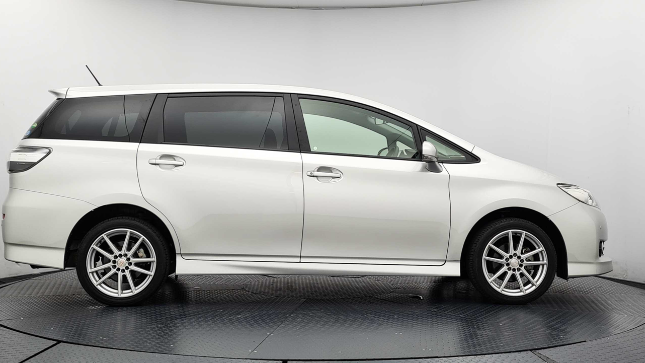 Toyota wish with a Driver rental
