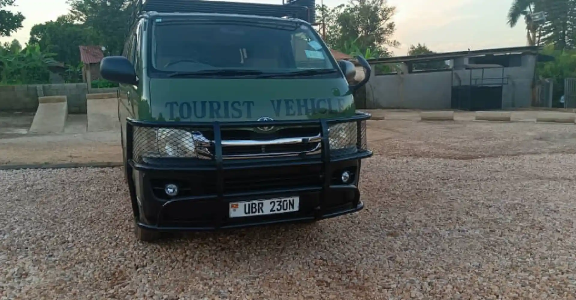 Family Car Rental with driver Uganda Safari Van
